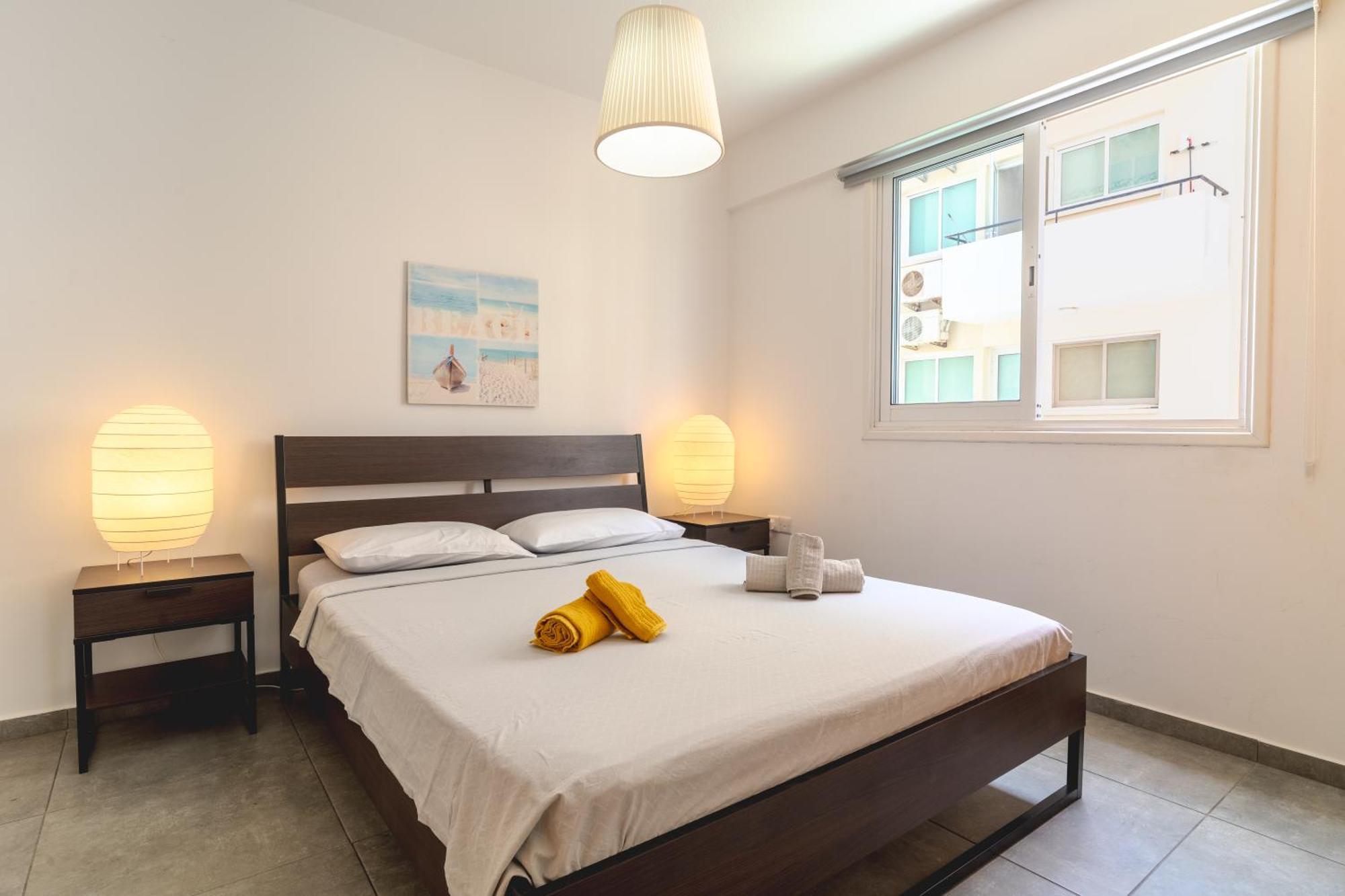 Kave Blue Mackenzie 1 Bdr Flat With Pool Appartement Larnaca Buitenkant foto